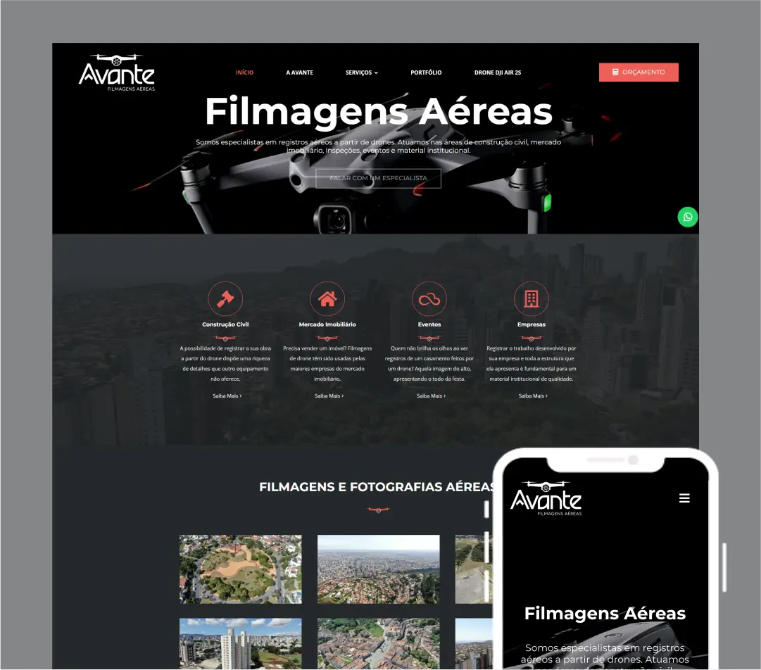 Site Avante Drone