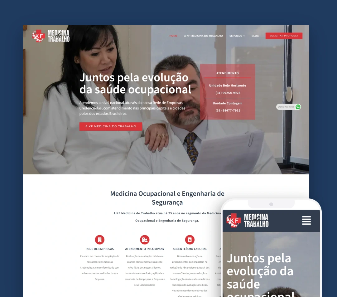Site Medicina do Trabalho