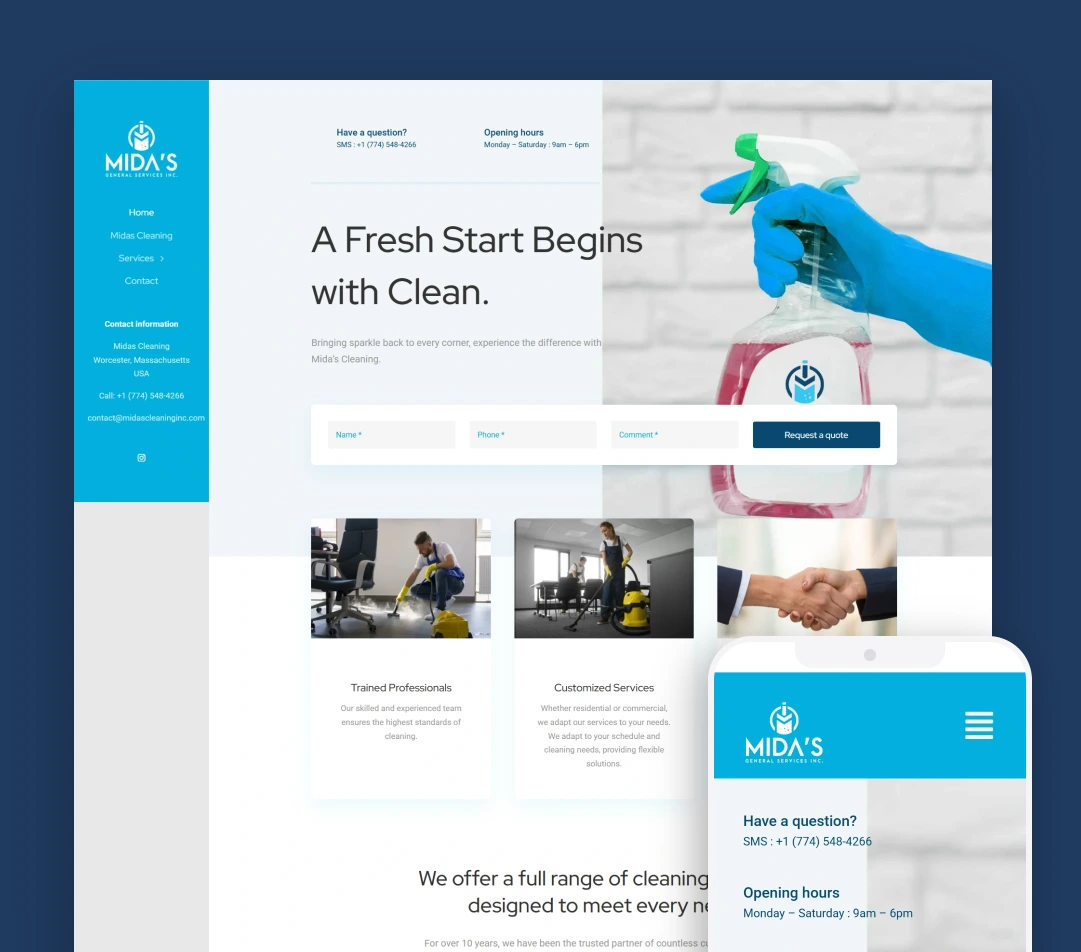 Site de Limpeza
