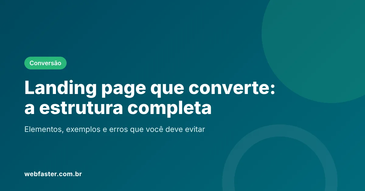 Landing page que converte: estrutura e exemplos Landing page que converte: estrutura e exemplos