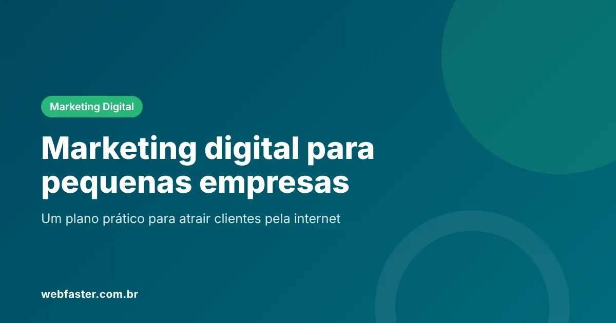 Marketing digital para pequenas empresas Marketing digital para pequenas empresas